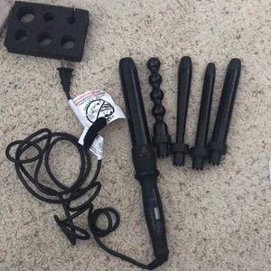 5-in-1 Bombay curling wand